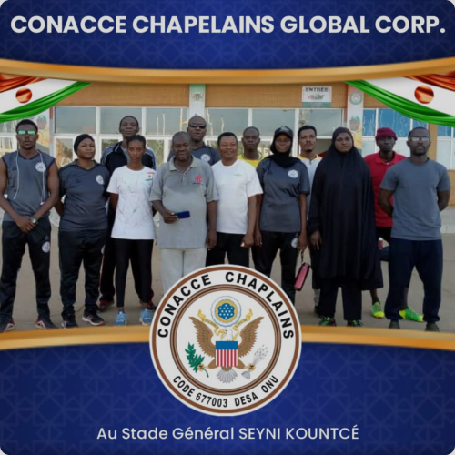 Rencontre Sportive de la Conacce Chaplains Niger au Stade Général Seyni Kountche.